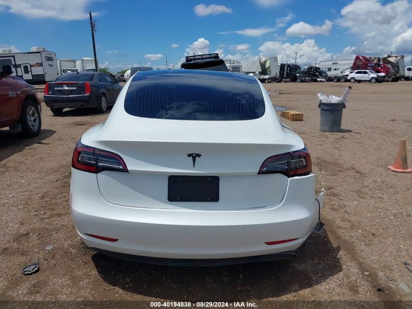 2020 Tesla Model 3 Standard Range Plus Rear-Wheel Drive/Standard Range Rear-Wheel Drive VIN: 5YJ3E1EA6LF598820 Lot: 40194838