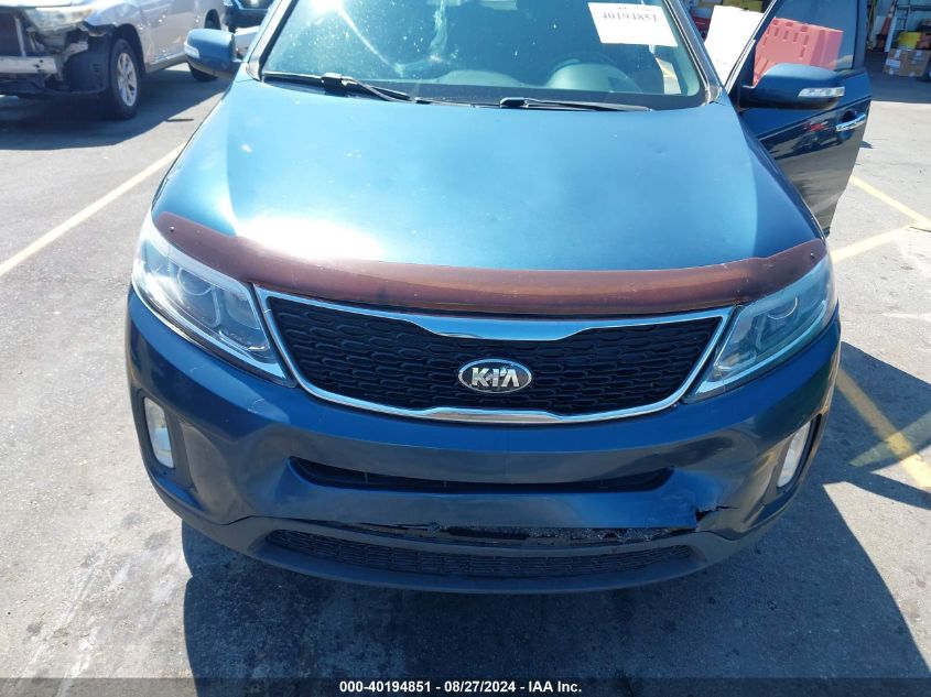 2015 Kia Sorento Lx VIN: 5XYKT4A62FG564035 Lot: 40194851