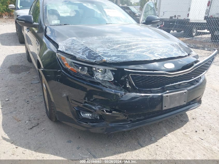 2014 Kia Optima Lx VIN: 5XXGM4A72EG304734 Lot: 40194863