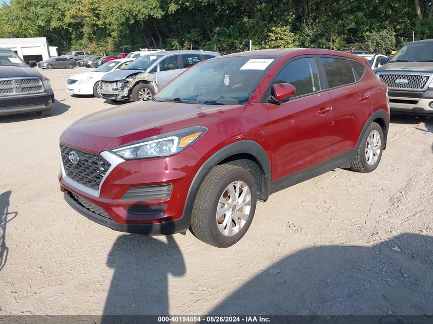 VIN KM8J2CA44KU079889 2019 HYUNDAI TUCSON SE