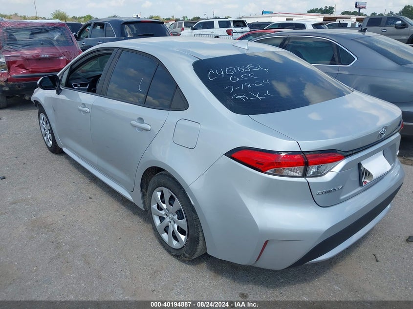 VIN 5YFEPRAE6LP092029 2020 TOYOTA COROLLA LE