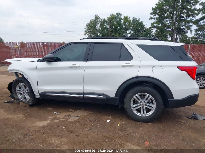 2022 Ford Explorer Xlt VIN: 1FMSK7DH0NGA34445 Lot: 40194896