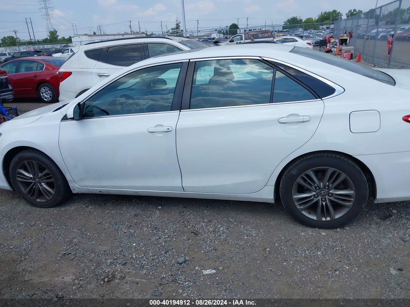 2016 TOYOTA CAMRY SE - 4T1BF1FK7GU266362