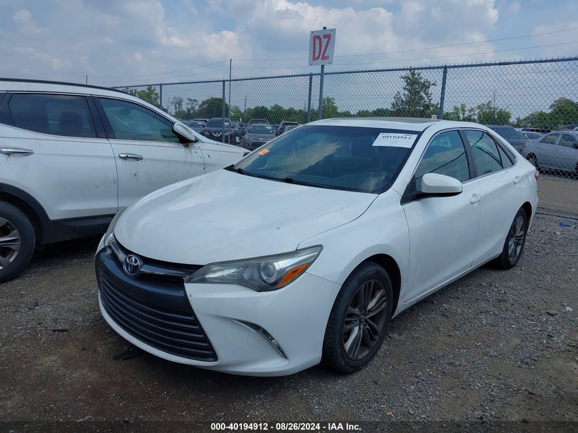 2016 TOYOTA CAMRY SE - 4T1BF1FK7GU266362