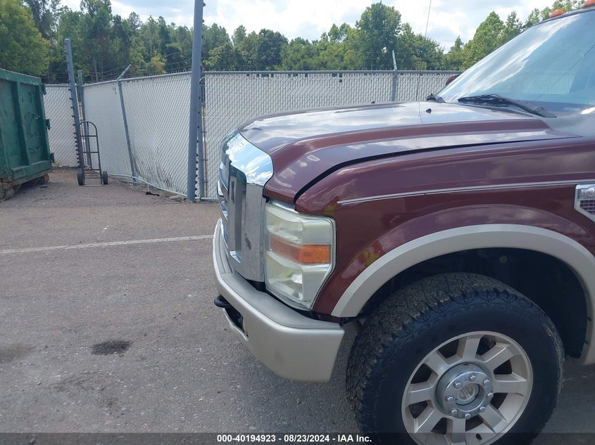 2008 Ford F-250 Fx4/Harley-Davidson/King Ranch/Lariat/Xl/Xlt VIN: 1FTSW21RX8EB97354 Lot: 40194923