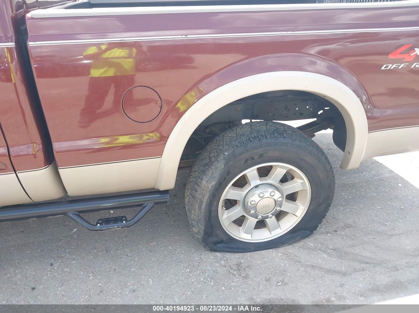 2008 Ford F-250 Fx4/Harley-Davidson/King Ranch/Lariat/Xl/Xlt VIN: 1FTSW21RX8EB97354 Lot: 40194923