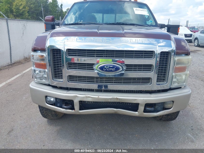 2008 Ford F-250 Fx4/Harley-Davidson/King Ranch/Lariat/Xl/Xlt VIN: 1FTSW21RX8EB97354 Lot: 40194923