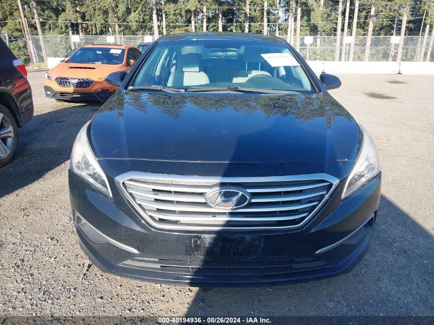 2017 HYUNDAI SONATA SE - 5NPE24AF0HH504508