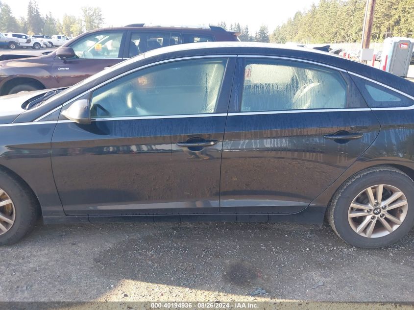 2017 HYUNDAI SONATA SE - 5NPE24AF0HH504508