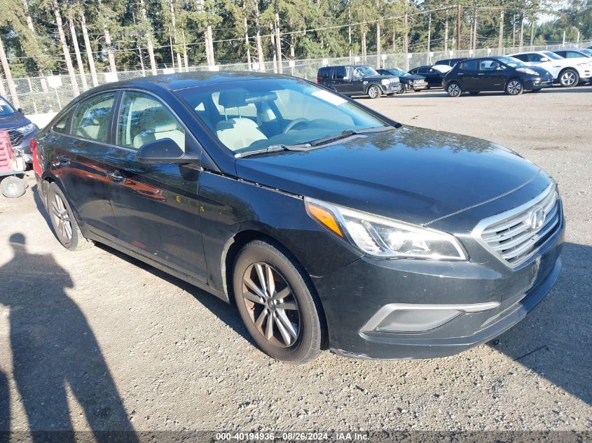 2017 HYUNDAI SONATA SE - 5NPE24AF0HH504508