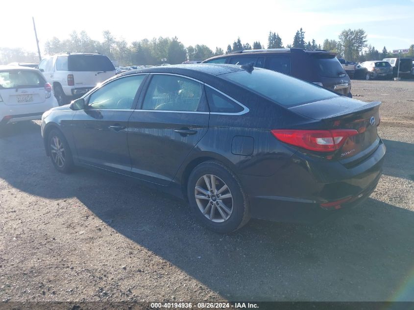 2017 HYUNDAI SONATA SE - 5NPE24AF0HH504508