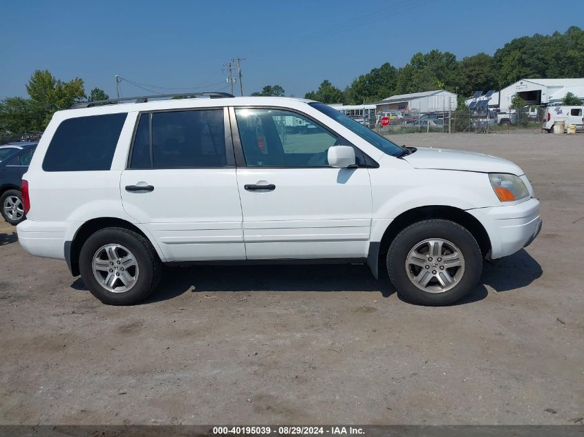 2005 Honda Pilot Ex-L VIN: 5FNYF18585B026815 Lot: 40195039