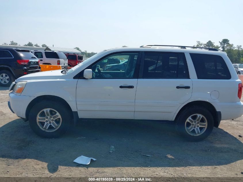 2005 Honda Pilot Ex-L VIN: 5FNYF18585B026815 Lot: 40195039