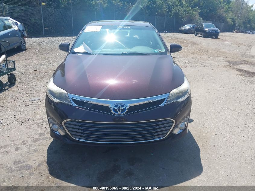 2013 Toyota Avalon Hybrid Xle Touring VIN: 4T1BD1EB5DU016735 Lot: 40195065