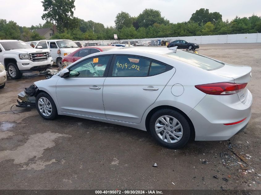 2017 Hyundai Elantra Se VIN: KMHD74LF8HU110542 Lot: 40195072