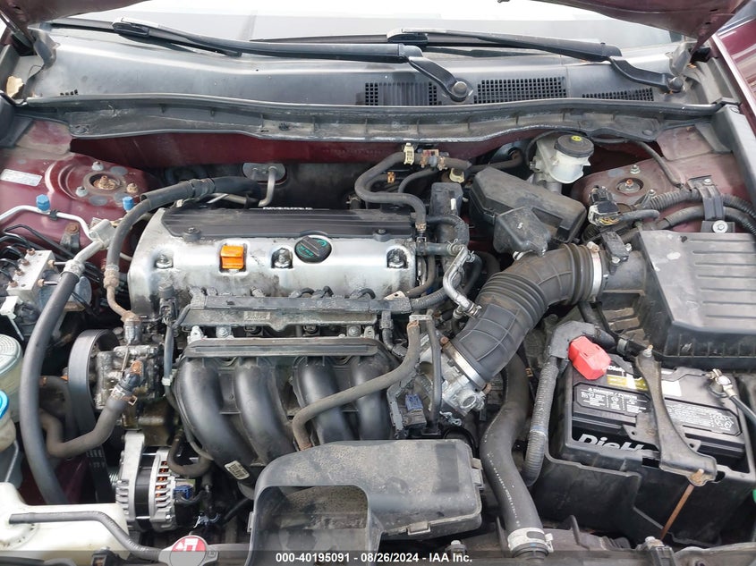 2009 Honda Accord 2.4 Lx VIN: 1HGCP26349A182641 Lot: 40195091