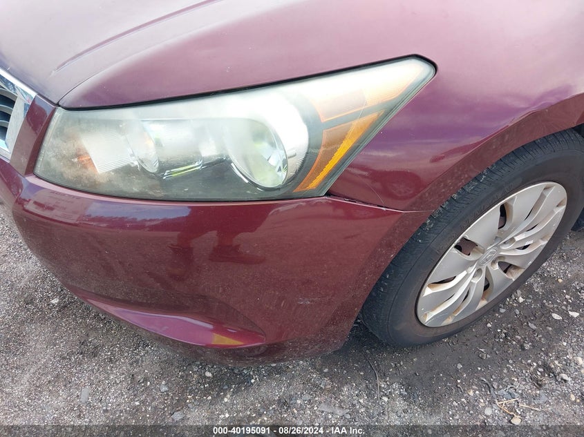 2009 Honda Accord 2.4 Lx VIN: 1HGCP26349A182641 Lot: 40195091