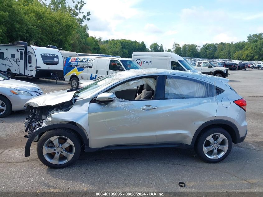 2016 Honda Hr-V Ex VIN: 3CZRU6H59GM756863 Lot: 40195095