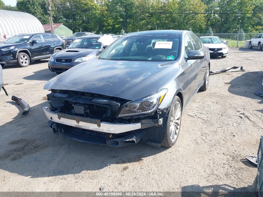 2018 Genesis G80 5.0 Ultimate VIN: KMHGN4JF9JU248067 Lot: 40195098