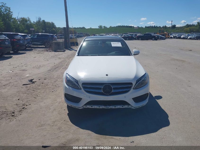 2015 Mercedes-Benz C 400 4Matic VIN: 55SWF6GB3FU024742 Lot: 40195103