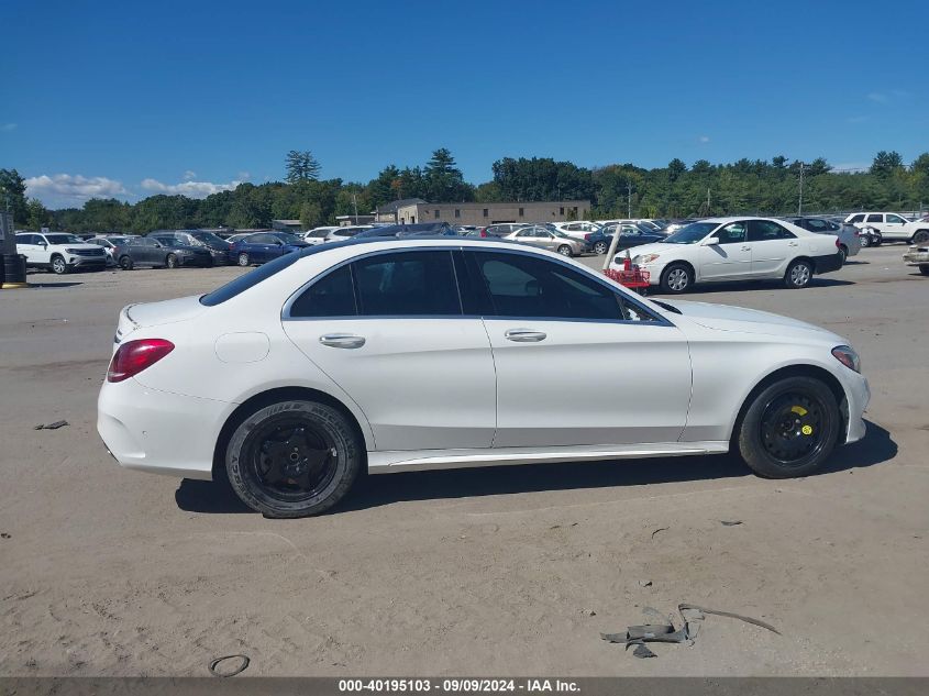 2015 Mercedes-Benz C 400 4Matic VIN: 55SWF6GB3FU024742 Lot: 40195103