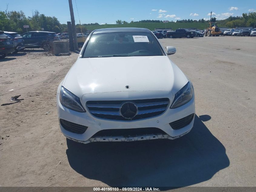 2015 Mercedes-Benz C 400 4Matic VIN: 55SWF6GB3FU024742 Lot: 40195103