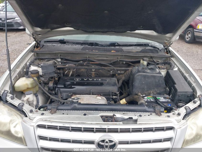 2003 Toyota Highlander VIN: JTEGD21A930058937 Lot: 40195128