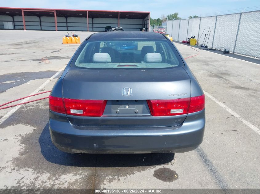 2005 Honda Accord 2.4 Lx VIN: 1HGCM564X5A148796 Lot: 40195130