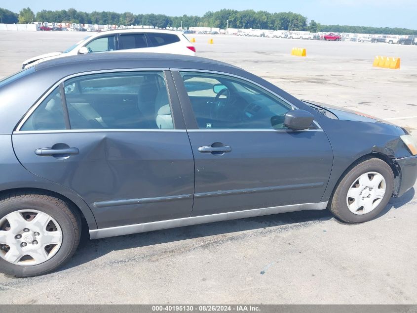 2005 Honda Accord 2.4 Lx VIN: 1HGCM564X5A148796 Lot: 40195130