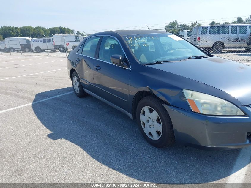 2005 Honda Accord 2.4 Lx VIN: 1HGCM564X5A148796 Lot: 40195130