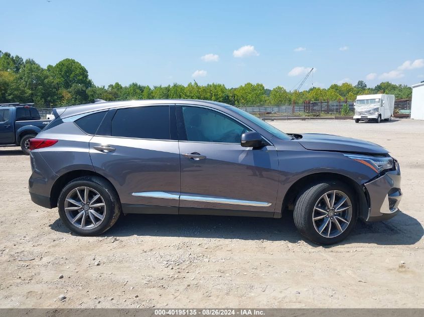 2019 Acura Rdx Technology Package VIN: 5J8TC2H58KL021293 Lot: 40195135