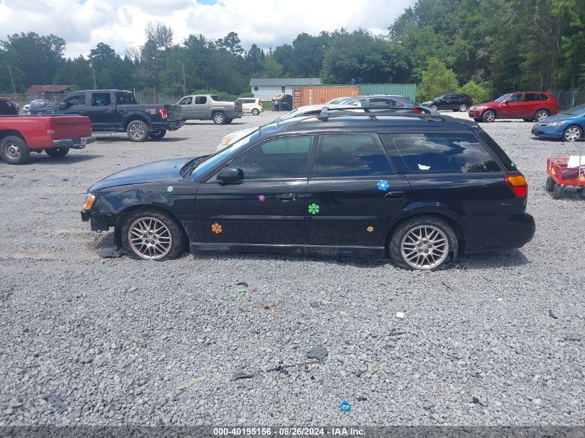 2000 Subaru Legacy Gt VIN: 4S3BH6453Y6306032 Lot: 40195156