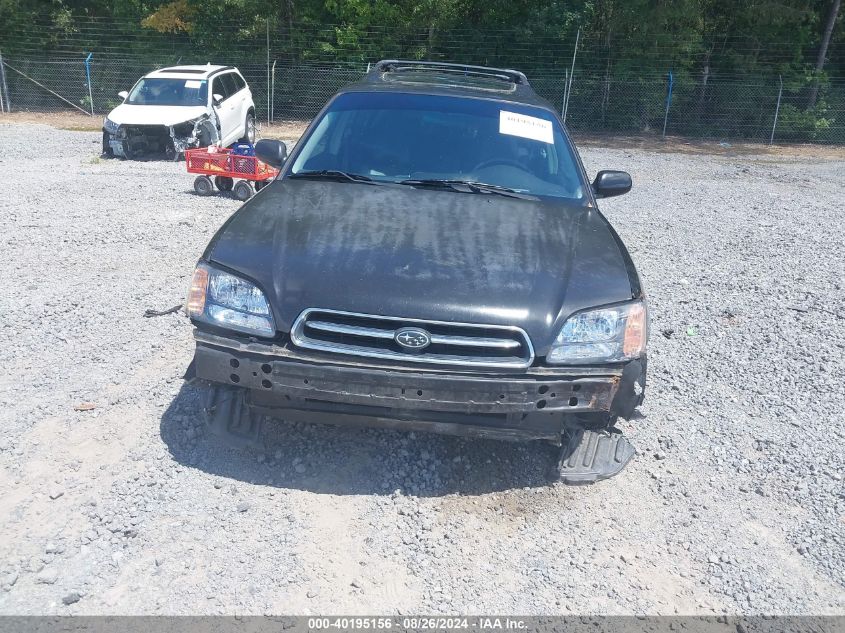 2000 Subaru Legacy Gt VIN: 4S3BH6453Y6306032 Lot: 40195156