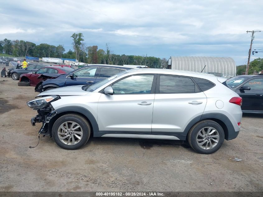 2017 Hyundai Tucson Se VIN: KM8J3CA47HU586162 Lot: 40195182