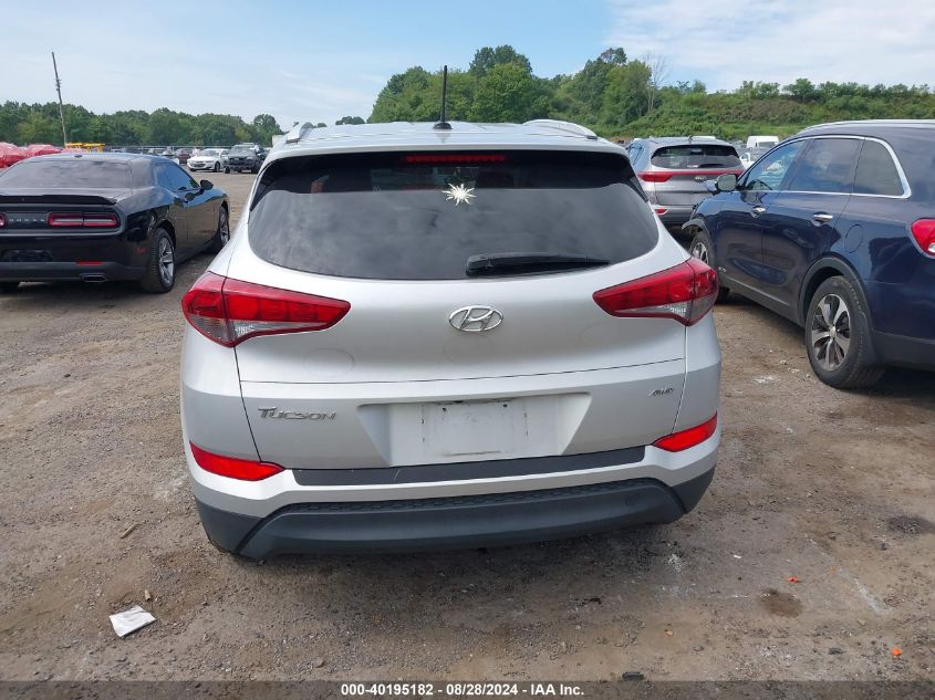 2017 Hyundai Tucson Se VIN: KM8J3CA47HU586162 Lot: 40195182