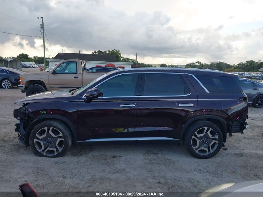 2024 Hyundai Palisade Sel VIN: KM8R44GEXRU672167 Lot: 40195194