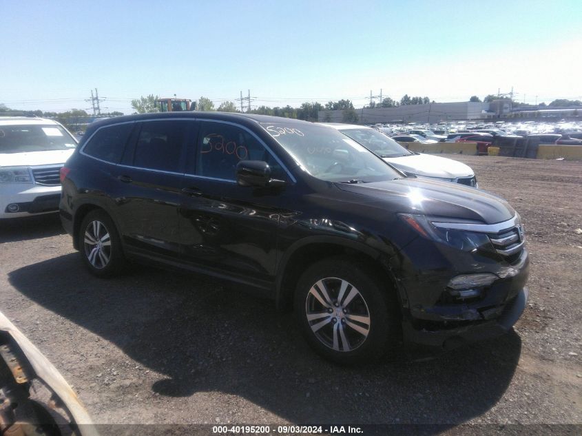 2018 Honda Pilot Ex-L VIN: 5FNYF6H51JB038151 Lot: 40195200