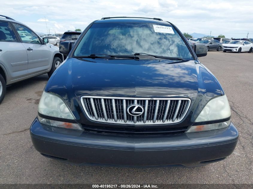 2001 Lexus Rx 300 VIN: JTJGF10U610089433 Lot: 40195217