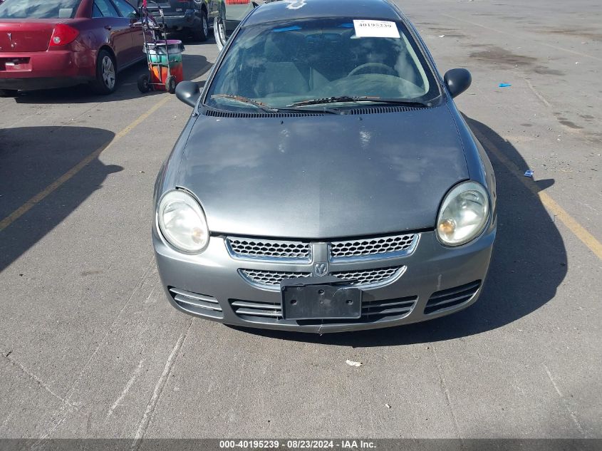 2005 Dodge Neon Sxt VIN: 1B3ES56C05D170083 Lot: 40195239