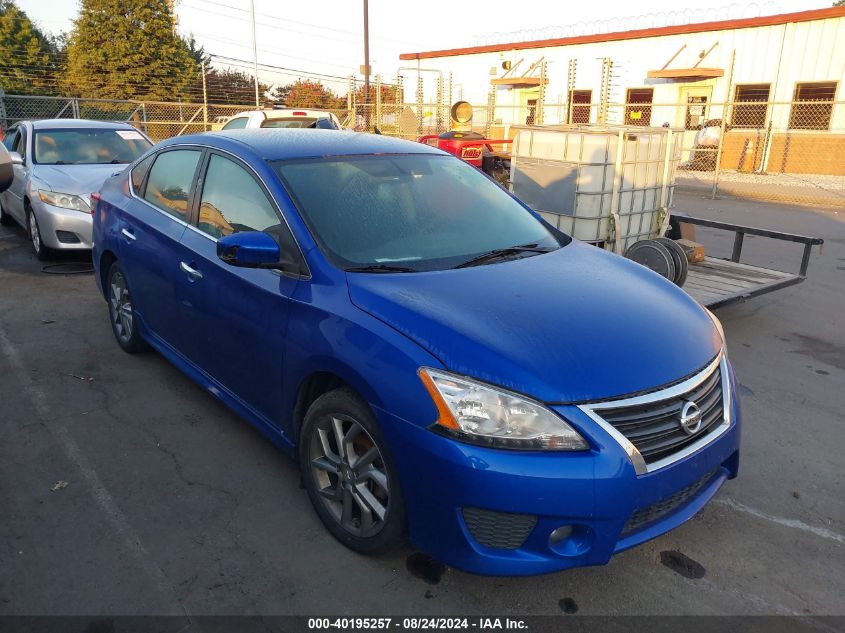 2014 Nissan Sentra Sr VIN: 3N1AB7APOEY305100 Lot: 40195257