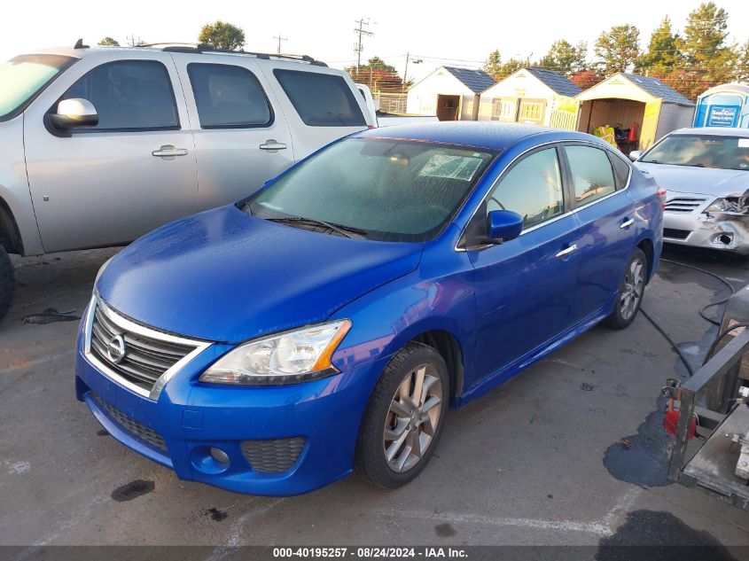 2014 Nissan Sentra Sr VIN: 3N1AB7APOEY305100 Lot: 40195257