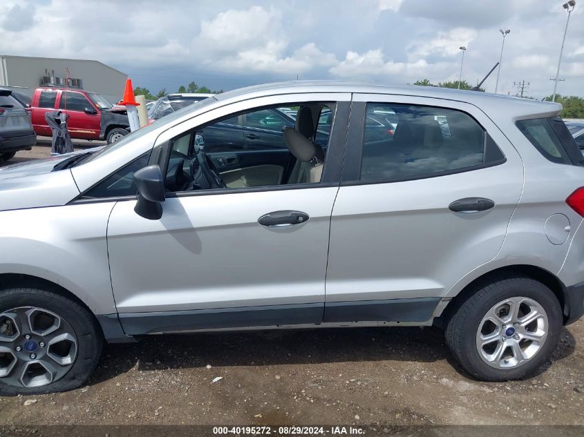 2018 Ford Ecosport S VIN: MAJ6P1SL2JC248565 Lot: 40195272