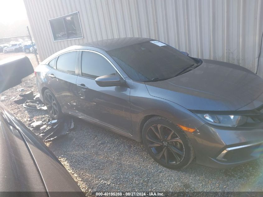 2019 Honda Civic Lx VIN: 19XFC2F60KE044406 Lot: 40195288