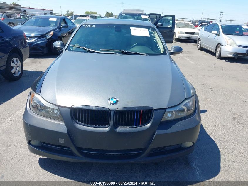 2008 BMW 328I VIN: WBAVA37548NL44237 Lot: 40195300