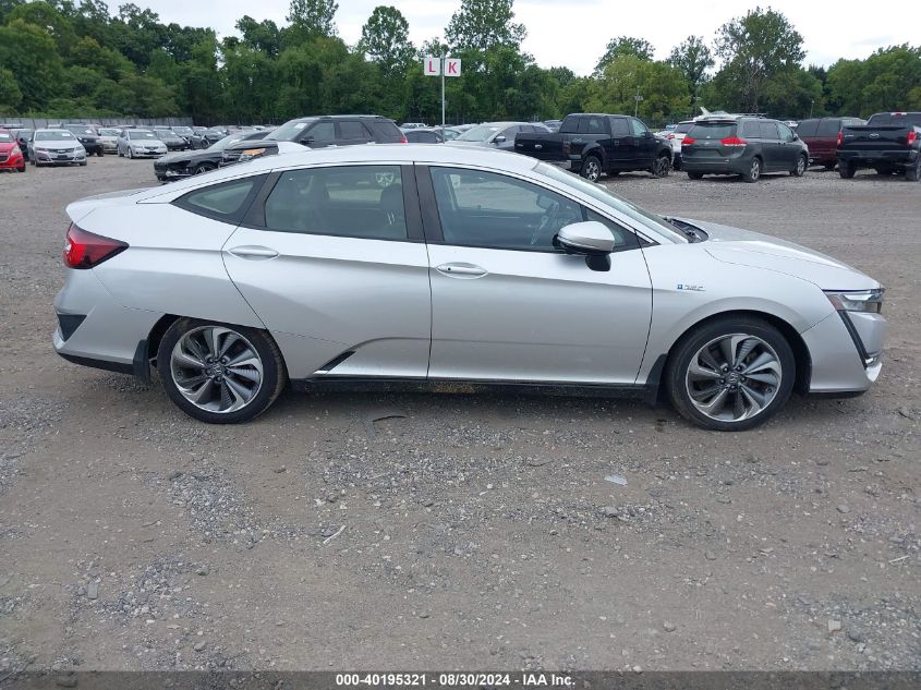 2018 Honda Clarity Plug-In Hybrid Touring VIN: JHMZC5F34JC000448 Lot: 40195321