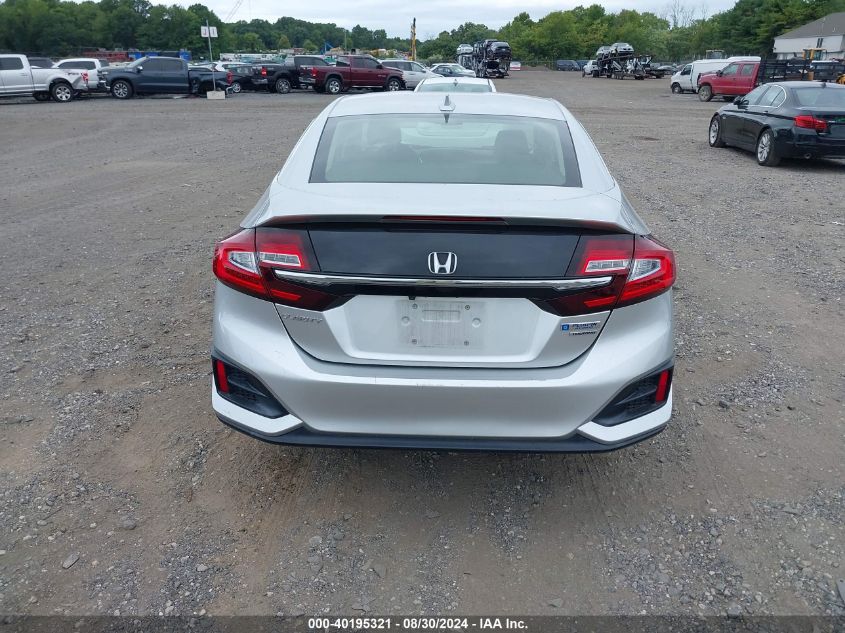 2018 Honda Clarity Plug-In Hybrid Touring VIN: JHMZC5F34JC000448 Lot: 40195321