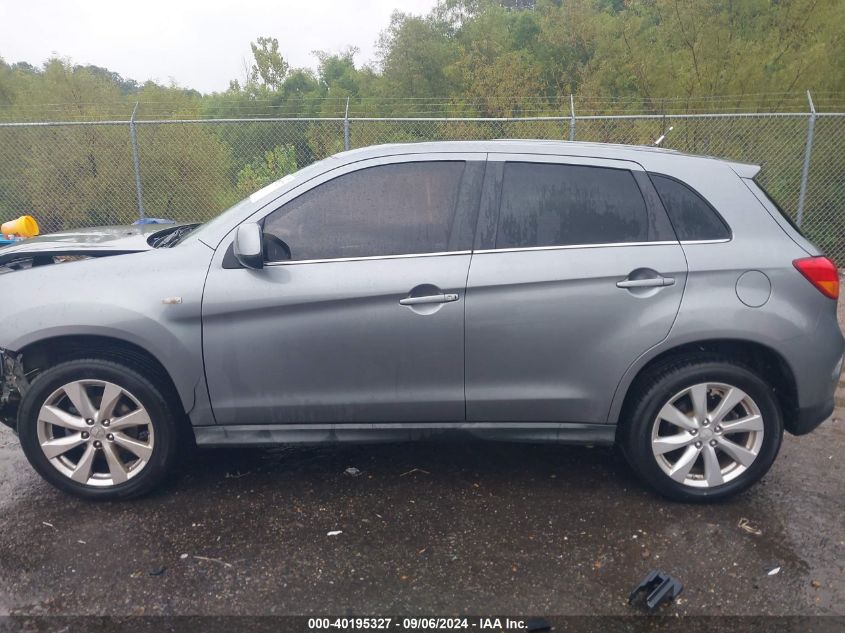 2014 Mitsubishi Outlander Sport Se VIN: 4A4AP4AU2EE015496 Lot: 40195327