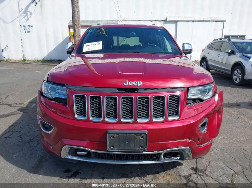 2014 Jeep Grand Cherokee Overland VIN: 1C4RJFCG2EC437486 Lot: 40195328