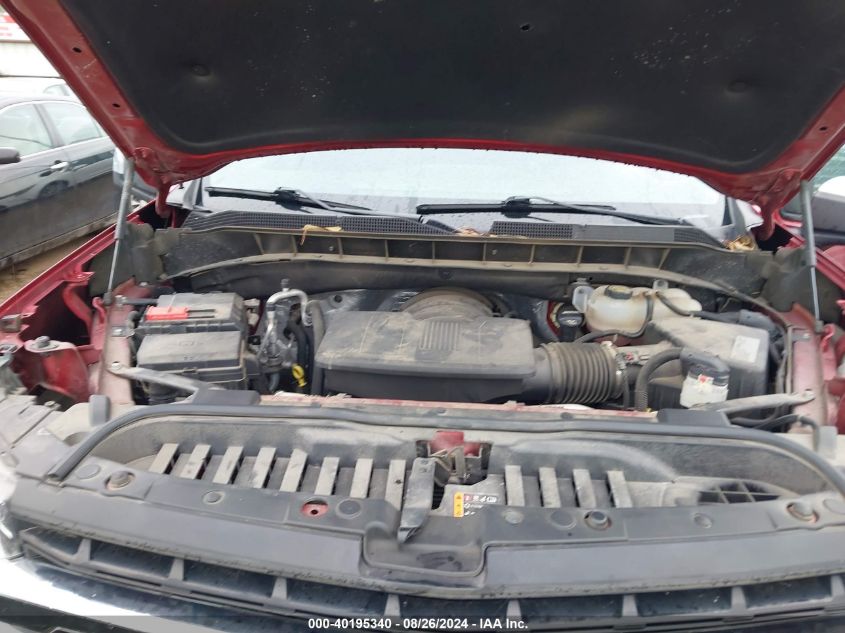 2021 Chevrolet Silverado 1500 4Wd Short Bed Lt VIN: 1GCUYDED9MZ244437 Lot: 40195340