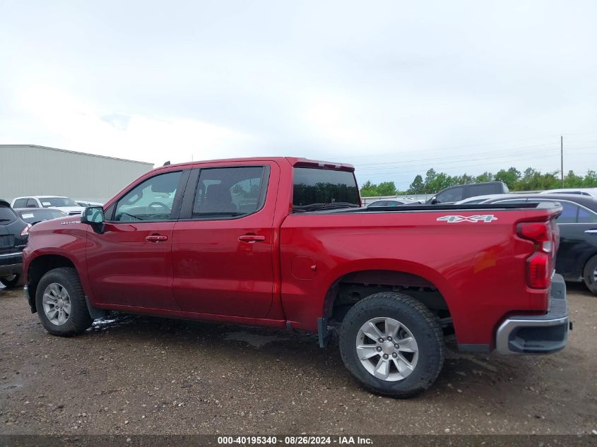 2021 Chevrolet Silverado 1500 4Wd Short Bed Lt VIN: 1GCUYDED9MZ244437 Lot: 40195340